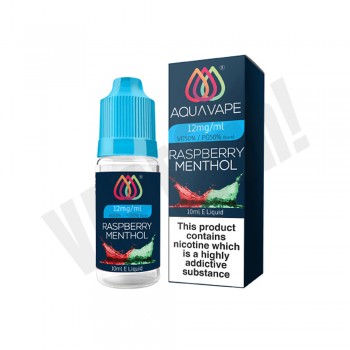 AQUA VAPE 50/50 - Rasberry Menthol -  10ml